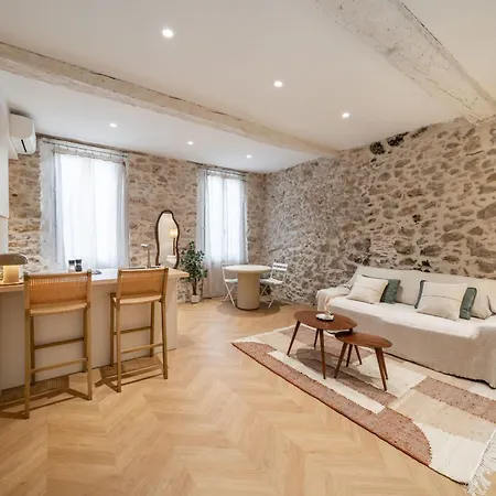 Apartmán Charming Ac In Old Town Walk Everywhere Antibes